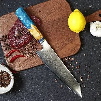 Damascus Steel Chef Knive