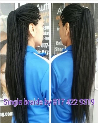 Single Braids: A Stylish and Versatile Hair Trend in Texas